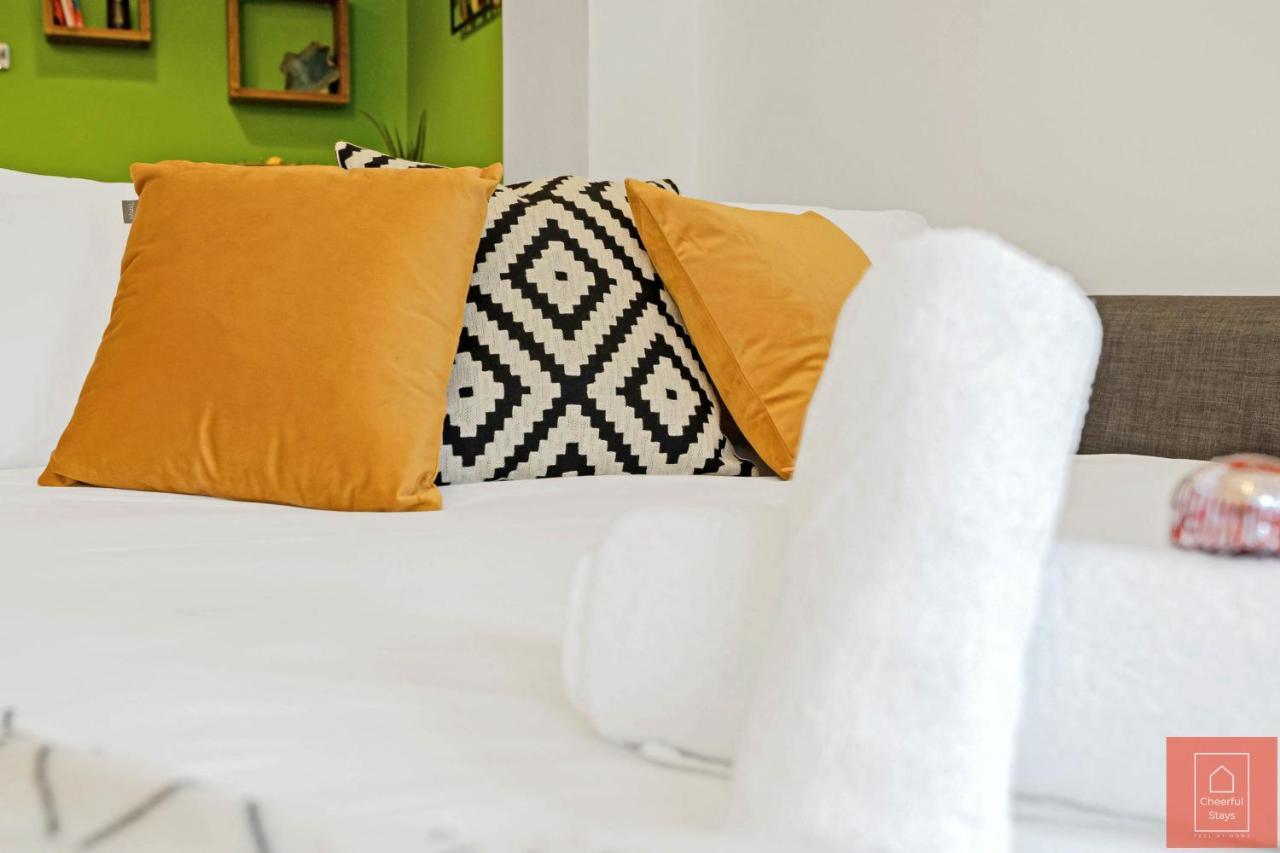Cheerful Stays: Spacious Flat In Vibrant Leith EDI Kültér fotó