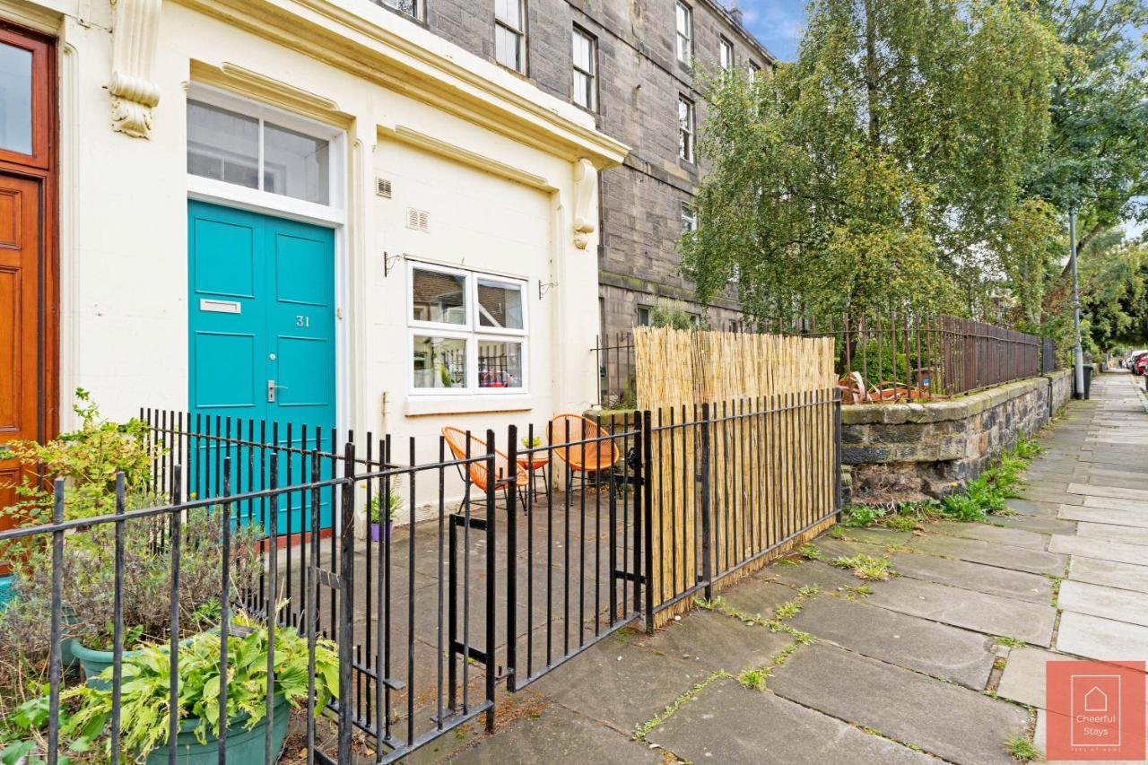Cheerful Stays: Spacious Flat In Vibrant Leith EDI Kültér fotó